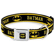 Buckle-down Resistant dog collar with plastic buckle, regular, size M, Batman - Dog Collar