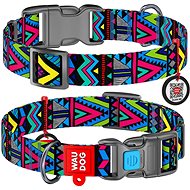 Waudog Nylon Collar India QR - Dog Collar