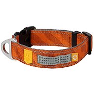 Woolly Wolf Collar Roam Terracotta Ripple L - Dog Collar