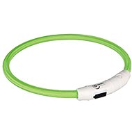 Trixie LED USB L-XL 65cm Green - Dog Collar