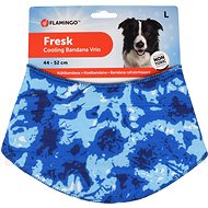 Flamingo Cooling Bandage Vrio Blue L 44-52cm - Dog Collar