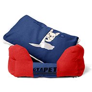 Hapet Gya Pet Bed Red 50 × 40cm - Pet Bed