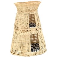 Shumee Bed for Cats 3-piece with Willow Pillows, Natural, 47 × 34 × 60cm - Pet Bed