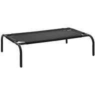 Shumee Textile Laid Elevated Black S - Pet Bed