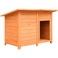 Shumee Kennel Solid Pine and Fir Wood 120 × 77 × 86cm - Dog Kennel