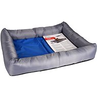 Flamingo Cooling Bed for Dogs Blue/Grey S 50 × 40 × 8.5cm - Dog Cooling Pad