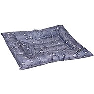 Flamingo Cooling Bed for Dogs Grey Pattern Drops - Dog Cooling Pad