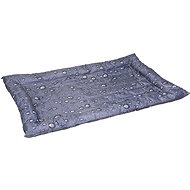 Flamingo Cooling Bed for Dogs Grey Drop Pattern 76 × 116cm - Dog Cooling Pad