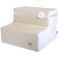 Easy Upp Karino small steps white 40 × 40 × 30 cm - Steps for Dogs