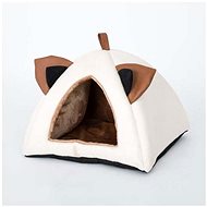 Cobbys Pet House with Ears 46 × 46 × 27cm - Pet Bed
