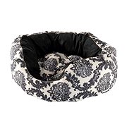 Cobbys Pet Dog Bed Comfort Black 55cm - Pet Bed