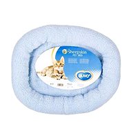 DUVO+ Sheepskin Skin Blue 40 × 45cm - Pet Bed