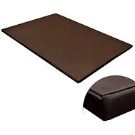 Shumee Oxford Crate Mattress Brown - Dog Mat