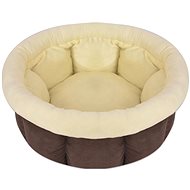 Shumee Dog Bed Round Brown XL - Pet Bed