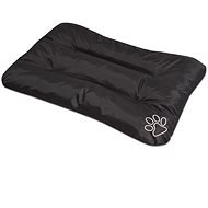 Shumee Dog mattress with paw black L - Dog Bed