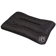 Shumee Dog Mattress with Paw, Black - Dog Bed