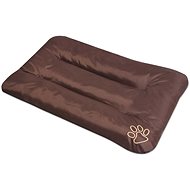 Shumee Dog mattress with paw brown L - Dog Bed