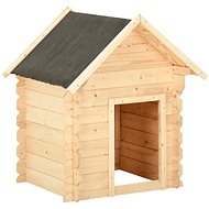 Shumee Dog kennel 100 × 80 × 100 cm solid pine wood 14 mm - Dog Kennel