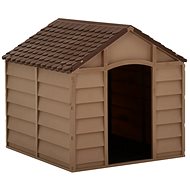 Shumee Dog kennel brown 71 × 71,5 × 68 cm PP - Dog Kennel