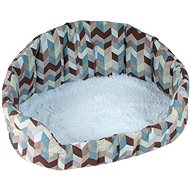 Fenica Ovalat Bed, Blue - Pet Bed