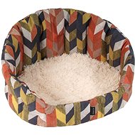Fenica Ovalat bed brown S - Pet Bed