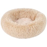 Fenica Ronda Soft Bed, Round Beige - Pet Bed