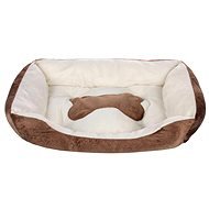 Merco Comfy Dog Bed Brown M 70 × 50 × 15cm - Bed