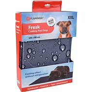 Flamingo Cooling mat grey drop pattern XXL 120x80cm - Dog Cooling Pad