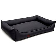 Argi Dog bed rectangular removable polyester cover graphite 80 × 65 cm - Pet Bed