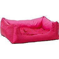 Argi Rectangular dog bed with cushion pink 55 × 40 × 19 cm - Pet Bed
