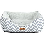 Qiushi dog bed grey and white M 60 × 50 × 17 cm - Pet Bed