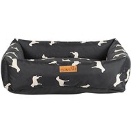 Qiushi dog bed black S 50 × 40 × 16 cm - Pet Bed