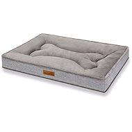 Qiushi dog bed grey L 90 × 60 × 7 cm - Pet Bed