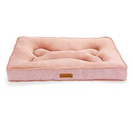 Qiushi pelíšek pro psy růžový M 67 × 45 × 7 cm - Pet Bed