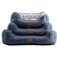 Qiushi dog bed dark blue S 45 × 35 × 14 cm - Pet Bed