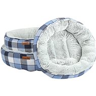 Qiushi dog bed blue S 48 × 48 × 15 cm - Pet Bed
