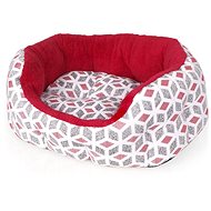 Tommi Cubic red 50 cm - Pet Bed