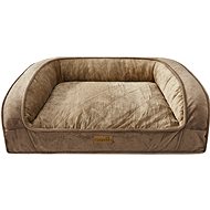 Qiushi sofa bed deluxe brown M - Pet Bed