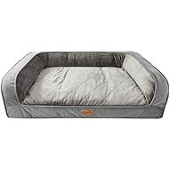 Qiushi sofa bed deluxe grey S 72 × 54 × 20 cm - Pet Bed