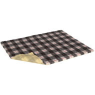 Vetbed Original UK Anti-slip mat Cream and black tartan L - Dog Mat