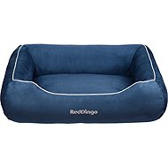 Red Dingo Donut Bed Marine Dark Blue Medium 80 cm - Pet Bed