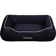 Red Dingo Donut Bed Black Medium 80 cm - Pet Bed