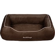 Red Dingo Donut Bed Chocolate Large 100 cm - Pet Bed