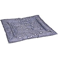 Flamingo Cooling dog bed grey drop pattern 66 × 76 cm - Pet Bed
