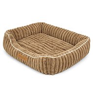 Dogeste Dog bed for small and medium breeds 80 × 65 cm brown - Pet Bed