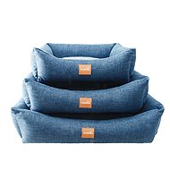 Qiushi Dog Bed Dark Blue Smooth L - Pet Bed