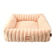 Qiushi Pastel Yellow Plush Cushion S - Pet Bed