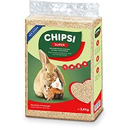 Chipsi Super highly absorbent natural bedding 3,2 kg 60 l - Litter