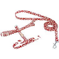 DogLemi Harness for cat with leash and quick release red - Harness