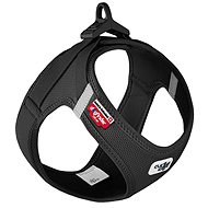 CURLI Harness for dogs with Air-Mesh Black 2XS 2-4 kg - Harness